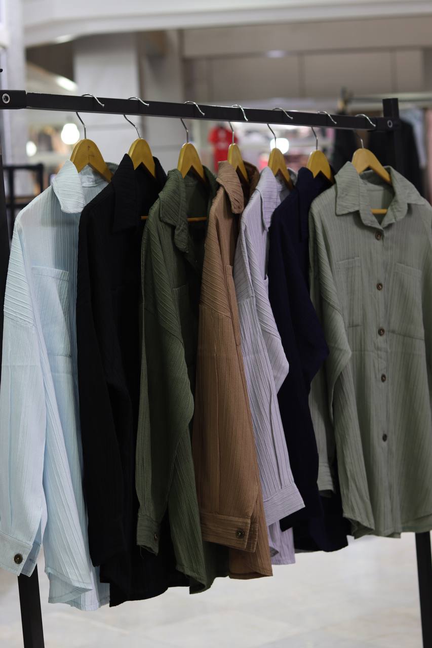 مانتو ۲جیب مرجان (پک 4 عددی)