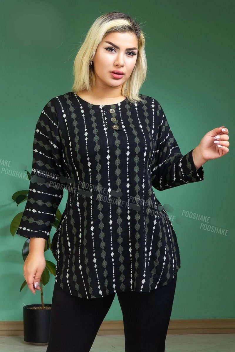تونیک مانتویی حراجی (پک 6 عددی)