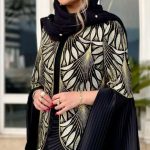 مانتو کتی طرح طاوس (پک 2 عددی)