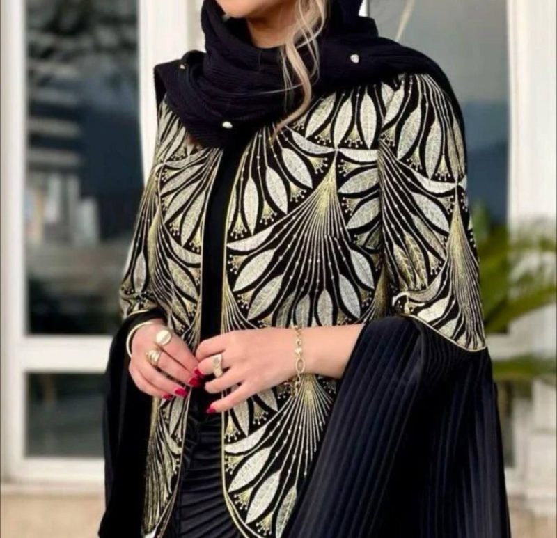 مانتو کتی طرح طاوس (پک 2 عددی)