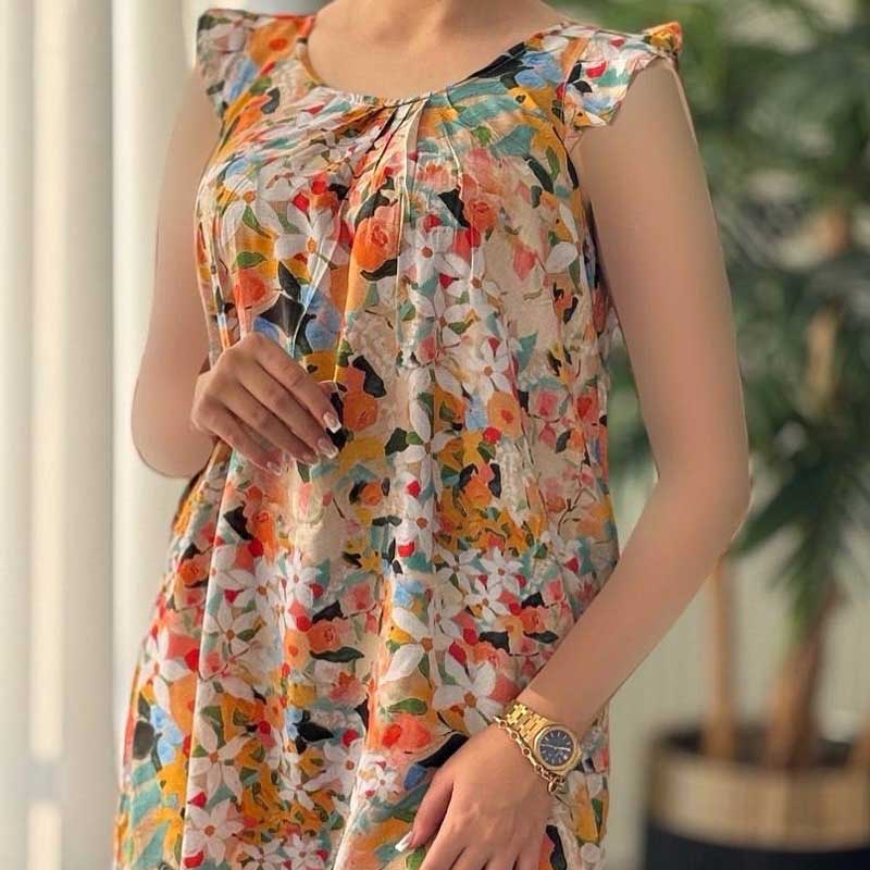 سارافن زیبای ساتین (پک 4 عددی)