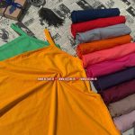 تاپ ۲ بندی رنگی قواره دار (پک 6 عددی)