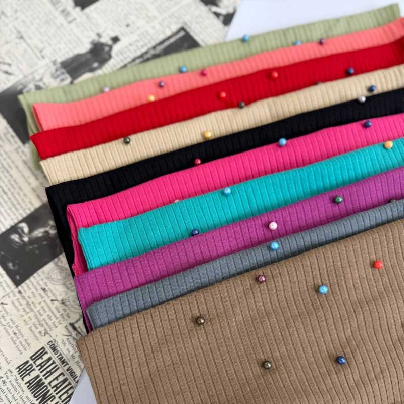 تاپ ۲ بندی مرواریدی  (پک 5 عددی)