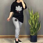 ست تیشرت و شلوار برگ (پک 6 عددی)