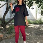 ست تیشرت شلوار برگ (پک 6 عددی)