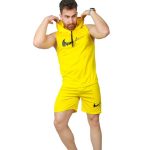 ست حلقه ای شلوارک کلاه دار  (پک 4 عددی)