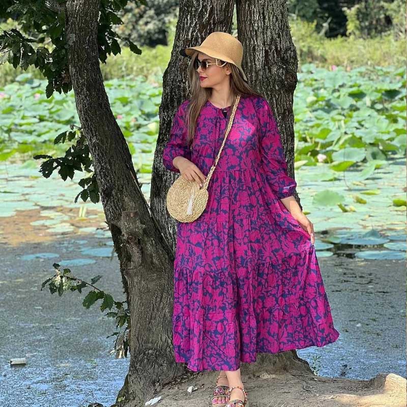 مانتو ساحلی تاجی (پک 6 عددی)