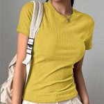 تیشرت بیسیک  یقه گرد (پک 5 عددی)