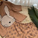 کراپ شورتک خرگوش (پک 6 عددی)