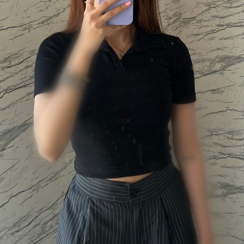 کراپ یقه مردانه (پک 6 عددی)