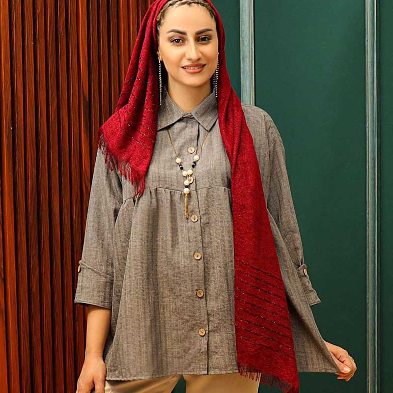 شومیز مانتوی عروسکی شانتن زیپی (پک 7 عددی)