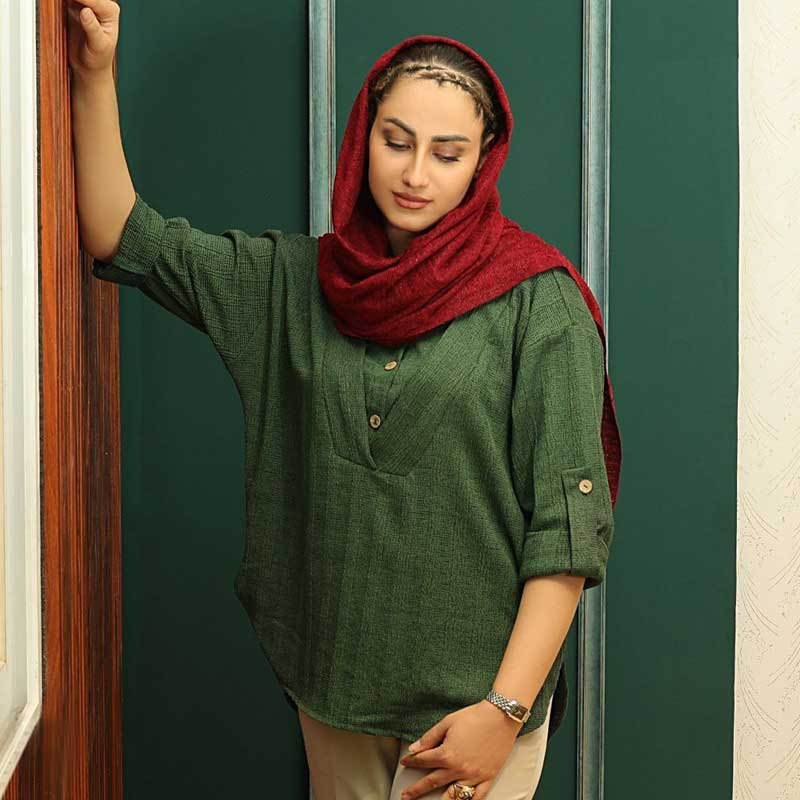 شومیز مانتوی 2یقه (پک 6 عددی)
