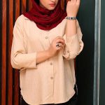 شومیز مانتوی شانتن زیپی اصلی (پک 7 عددی)