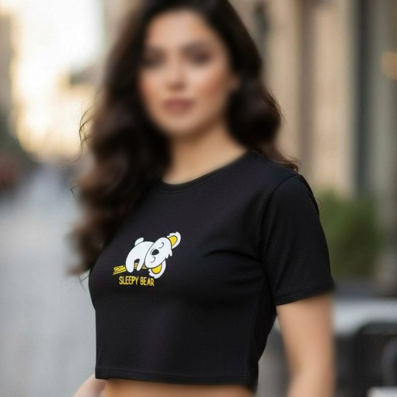 کراپ نیم استین کوالا (پک 6 عددی)