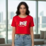 کراپ نیم استین کوالا (پک 6 عددی)