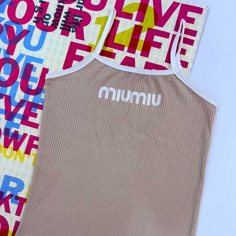 تاپ ۲ بندی miu miu (پک 4 عددی)