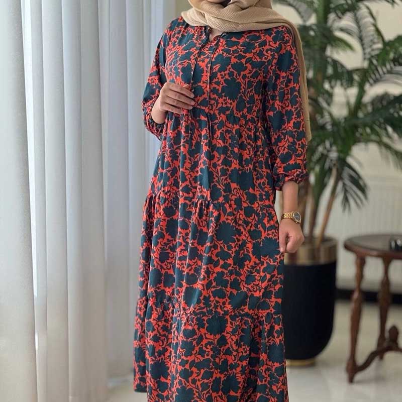 مانتو ساحلی تاجی (پک 6 عددی)