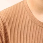 بلوز یقه گرد بیسیک استین دار (پک 8 عددی)