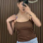 کراپ یقه گرد بندماکارونی ( پک 6 عددی)