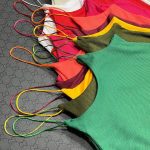 کراپ یقه گرد بندماکارونی ( پک 6 عددی)