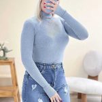 بلوز بیسیک یقه اسکی (پک 6 عددی)