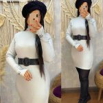 تونیک فینگر دار یقه اسکی (پک 6 عددی)