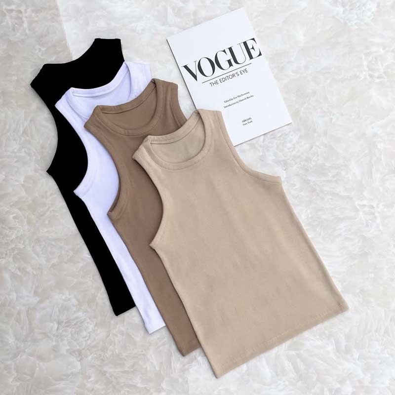 تاپ حلقه ای بیسیک قواره داره (پک 3 عددی)