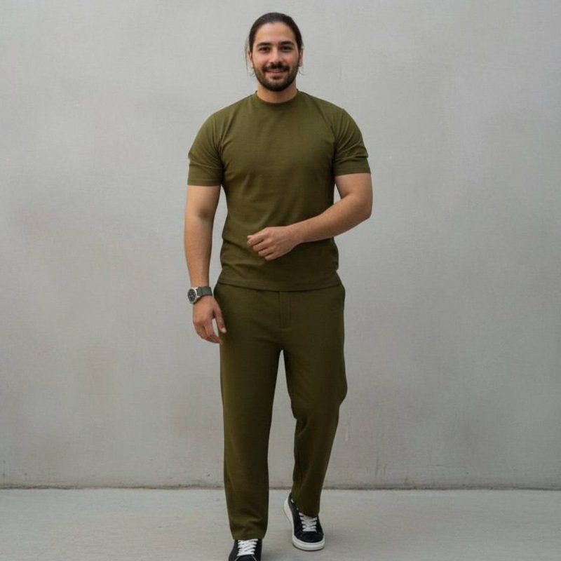 ست تیشرت و شلوار مردانه (پک 8 عددی)