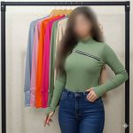 بادی انگشتی رو سینه زیپ خور قد ۷۰ ( پک 6 عددی)