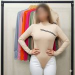 بادی انگشتی رو سینه زیپ خور قد ۷۰ ( پک 6 عددی)