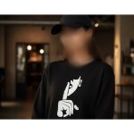 بلوز مشکی چاپ هیس (پک 3 عددی)