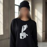 بلوز مشکی چاپ هیس (پک 3 عددی)