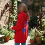 هودی قواره دار چاپ باترفلای (پک 6 عددی)