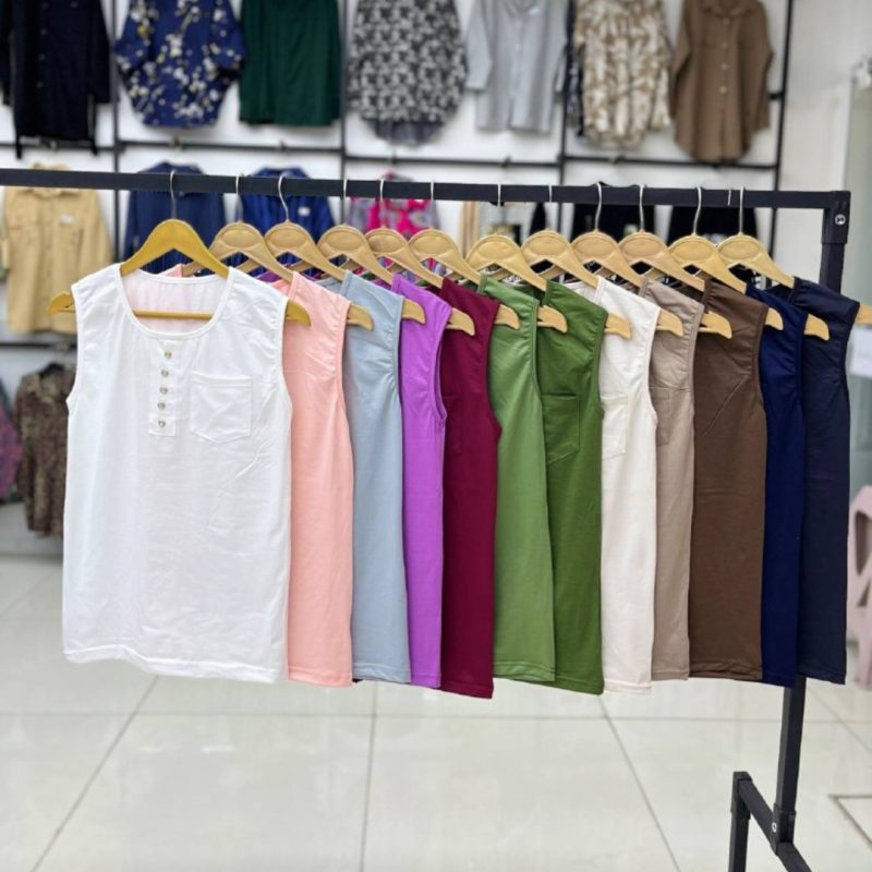 تاپ تک جیب جلو دکمه ( پک 6 عددی)