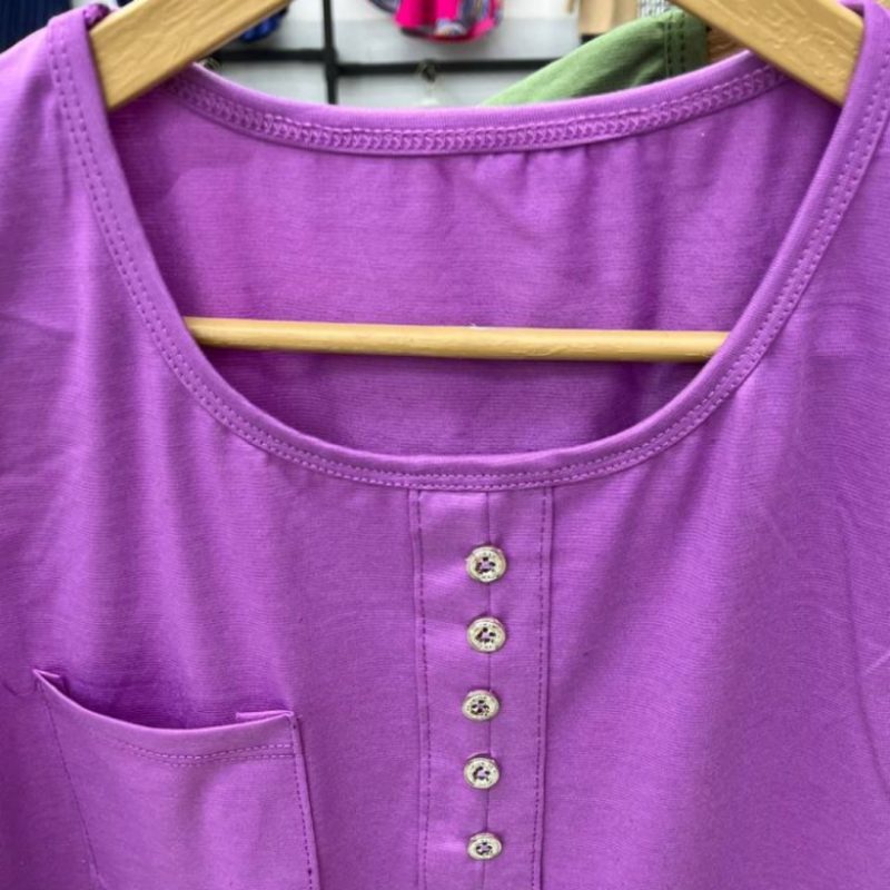 تاپ تک جیب جلو دکمه ( پک 6 عددی)