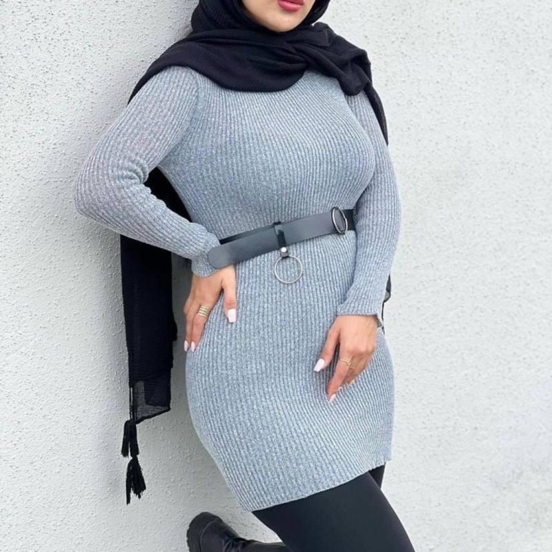 زیر سارافون یقه گرد ( پک 3 عددی)