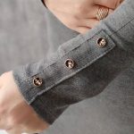 بلوز یقه ۳ سانت استین دکمه ( پک 6 عددی)