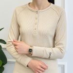 بلوز استین دار یقه ۴ دکمه ( پک 6 عددی)