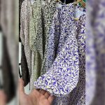 مانتو ساحلی کمربندار ترمه (پک 6 عددی)