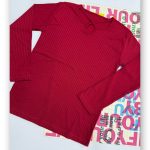 بلوز استین بلند یقه ضربدری (پک 6 عددی)