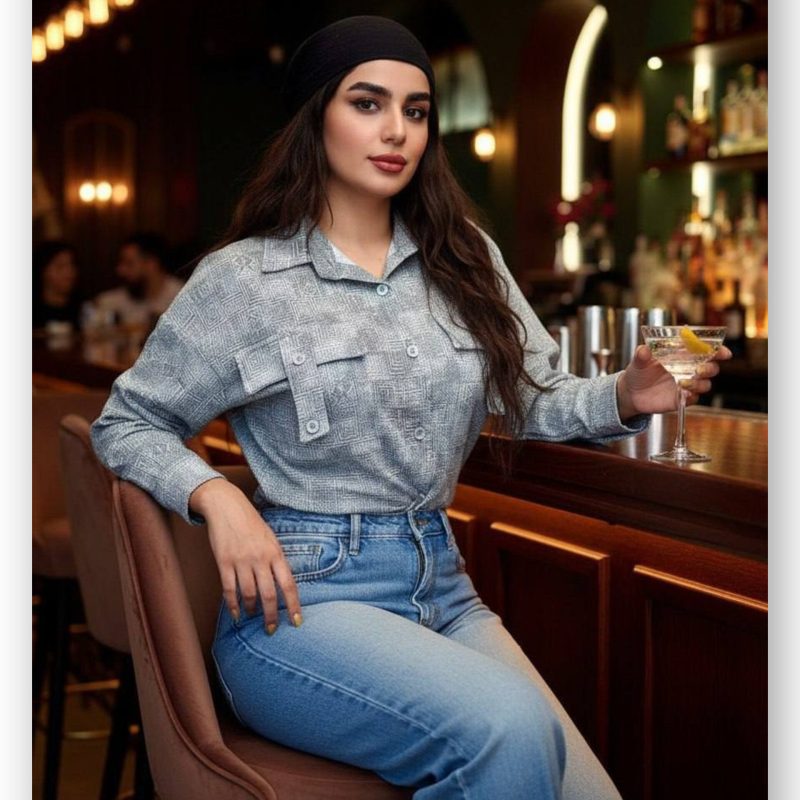 مانتو جیب صلیبی (پک 5 عددی)