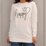 بلوز آستین بلند چاپدار (پک 6 عددی)