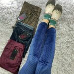 شلوار مخمل کبریتی رنگی(پک 6 عددی)