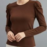 بلوز سرشانه چیندار (پک 6 عددی)