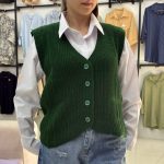 وست جلودکمه یقه هفت (پک 5 عددی)