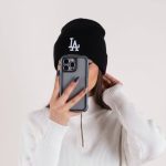 کلاه بافت گلدوزی LA (پک 6 عددی)