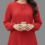 شومیز جلو پلیسه مدل سما (پک 5 عددی)