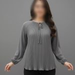 شومیز جلو پلیسه مدل سما (پک 5 عددی)