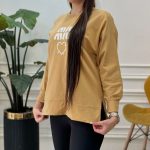 بلوز آستین بلند میو میو (پک 6 عددی)