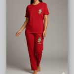 تیشرت شلوار لانگ جیب دار (پک 4 عددی)